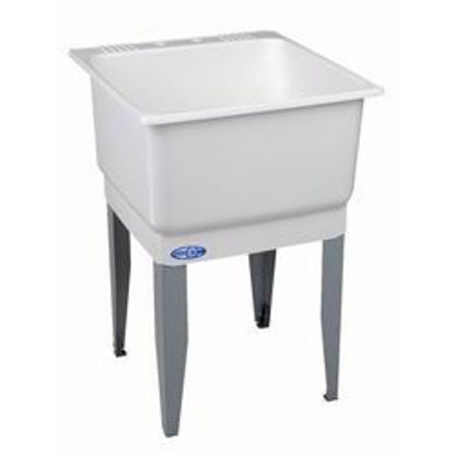 Picture of Mustee 14 Utilatub Laundry Tub Floor Mount