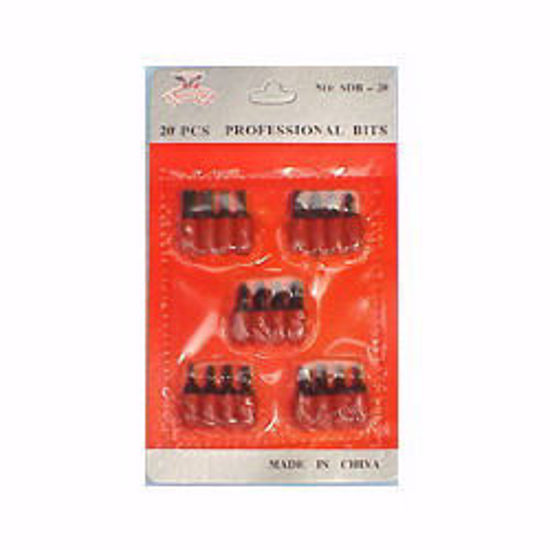 Picture of 20pc Screwdriver Bits