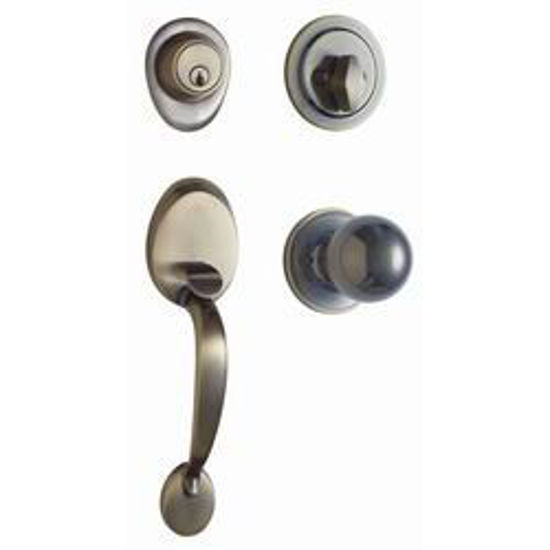 Picture of 8081 AB Zinc Handle Set Lock