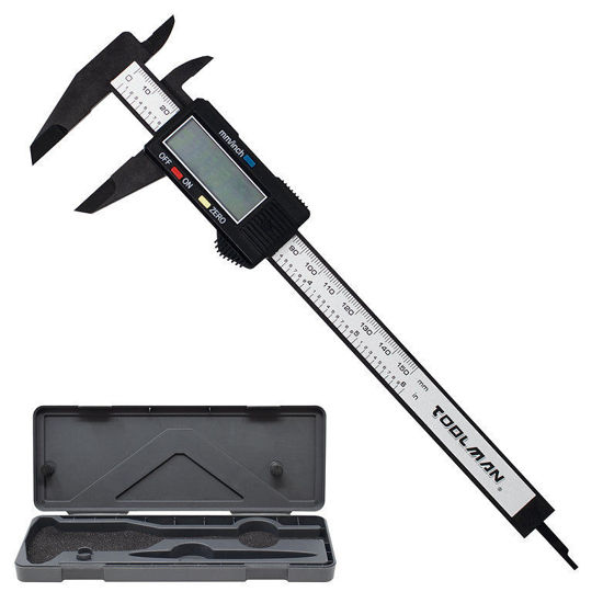 Picture of 6" Digital Caliper Toolman QTH119 WT4171