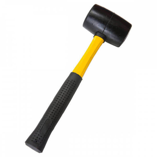 Picture of 24oz Fiberglass Rubber Mallet