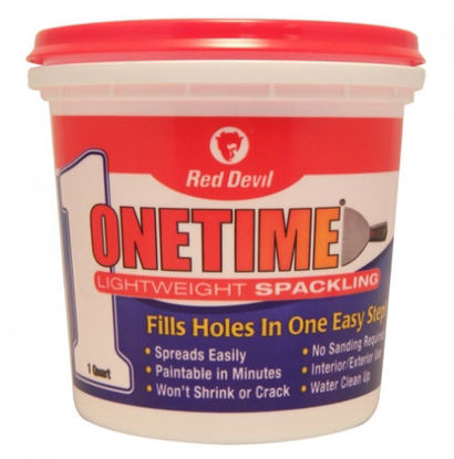 Picture of Red Devil ONETIME® Lightweight Spackling (1 Quart)