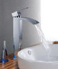 Picture of F40200H Single Handle Square Vessel Faucet, Chrome