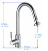 Picture of F80026BN, Brushed Nickel Pull Down Kitchen Faucet