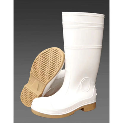 Picture of 16" Boots White w/Nitrile Sole 6