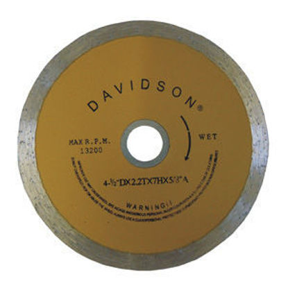 Picture of 4-1/2" Diamond Blade (Wet)