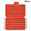 Picture of 100Pcs 1/4" Tamper proof security Bits