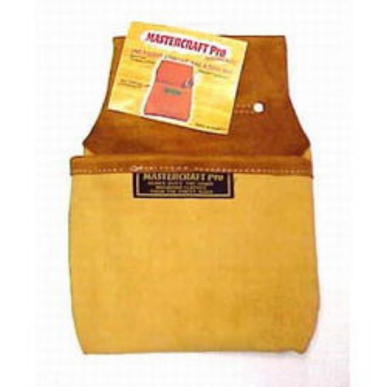 Picture of 1 Pocket Top Grain Leather Pro. Nail & Tool Bag