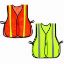 Picture of 1" Orange Mesh Safety Vest