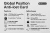 Picture of Wallet Tracker Card Global Position K1 Features